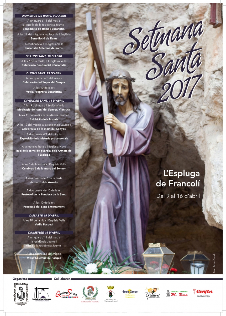 Semana Santa en L'Espluga de Francolí 2017 L'Espluga de Francolí /  
Espluga de Francolí